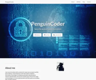 Penguincoder.com(PenguinCoder) Screenshot