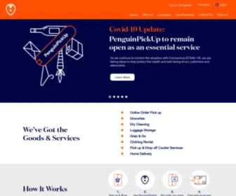 Penguinpickup.com(Penguin pickup) Screenshot