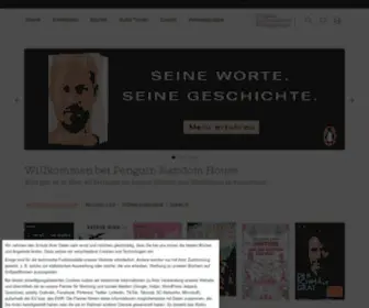 Penguinrandomhouse.de(Penguin Random House Verlagsgruppe) Screenshot