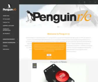 Penguinrc.com(Penguin r/c) Screenshot