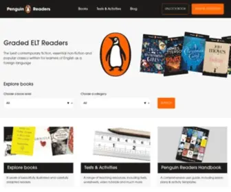 Penguinreaders.com(Penguin Readers) Screenshot