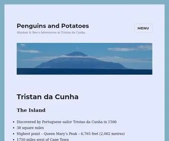 Penguins-AND-Potatoes.co.uk(Alasdair & Bee's Adventures in Tristan da Cunha) Screenshot