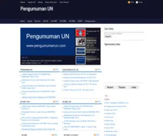Pengumumanun.com(Pengumuman UN dan Asesmen Nasional) Screenshot