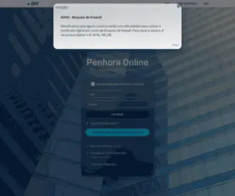 Penhoraonline.org.br(Penhora Online) Screenshot