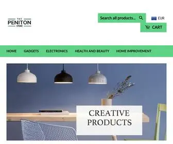 Peniitton.com(Peniton Gadgets Store Unique Items at Discounted Prices) Screenshot