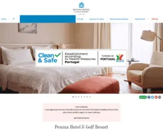 Penina.pt(Book the best guaranteed rate for the luxury Penina Hotel & Golf Resort) Screenshot