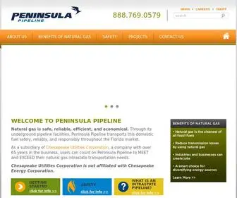 Peninsula-Pipeline.com(Peninsula Pipeline) Screenshot