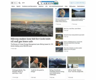 Peninsulaclarion.com(Peninsula Clarion) Screenshot