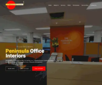 Peninsulaoffice.com.au(Peninsula Office Interiors) Screenshot