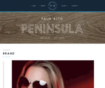 Peninsulaoptical.com(Peninsula) Screenshot