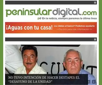 Peninsulardigital.com(Peninsular Digital: el periódico digital de Baja California Sur) Screenshot