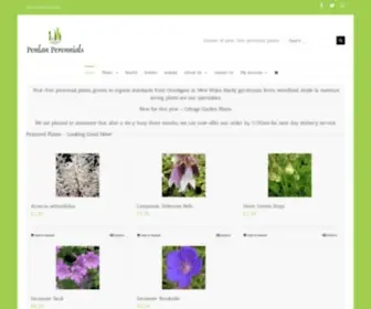 Penlanperennials.co.uk(Grower of peat free perennial plants) Screenshot