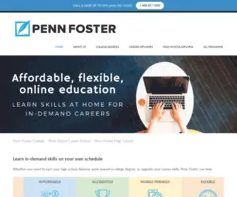 Penn-Foster.com(Penn Foster College) Screenshot