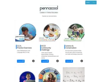 Pennacool.com(SEA Revision and Practice Tests) Screenshot