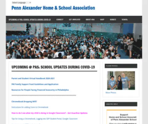 Pennalexanderschool.org(Penn Alexander School) Screenshot