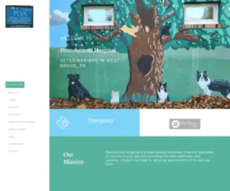Pennanimal.com(Penn Animal Hospital) Screenshot