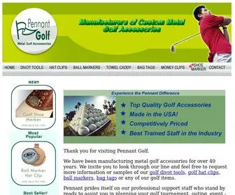 Pennantgolf.com(Pennant Custom golf divot tools) Screenshot