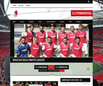 Pennarossa.com(S.S.Pennarossa S.S.Pennarossa) Screenshot