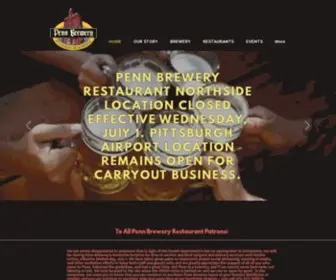 Pennbrew.com(Penn Brewery) Screenshot