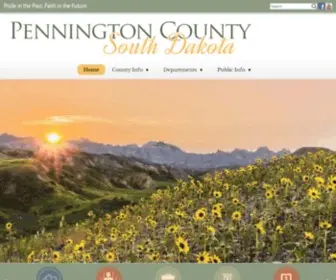 Pennco.org(Pennington County) Screenshot