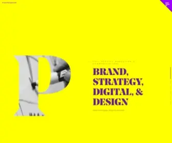 Pennebaker.com(Branding, Strategy & Digital Marketing Agency) Screenshot