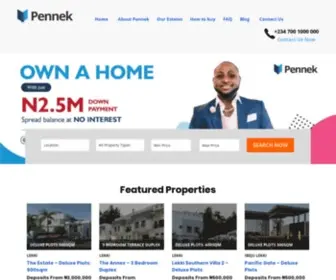 Pennek.com(Duplexes In Lekki) Screenshot