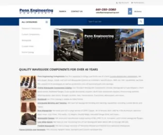 Pennengineering.com(Penn Engineering Components) Screenshot