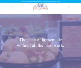 Pennfoods.com(Penn Foods) Screenshot