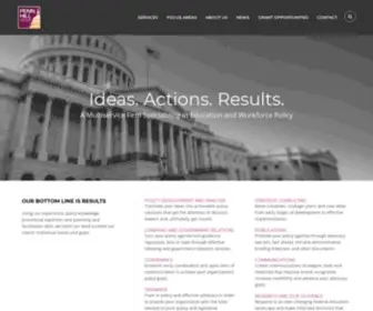 Pennhillgroup.com(Leading Bipartisan Lobbying and Consulting Firm Specializing on Education and Workforce) Screenshot