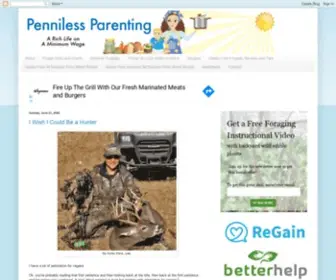 Pennilessparenting.com(Penniless Parenting) Screenshot