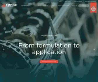 Penninelubricants.co.uk(Lubricant Manufacturers UK) Screenshot