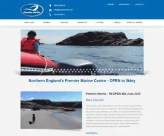 Penninemarine.com(Pennine Marine) Screenshot