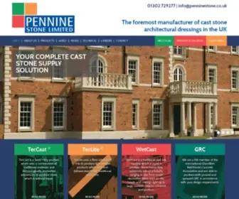 Penninestone.co.uk(Pennine Stone Ltd) Screenshot