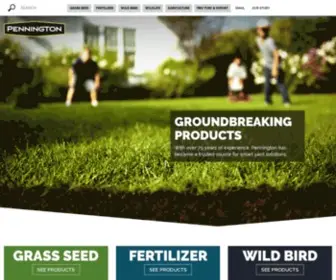 Penningtonusa.com(Pennington Lawn & Garden Care Products) Screenshot