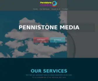 Pennistonemedia.com(Small Business Website Design) Screenshot