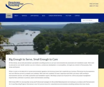 Pennjerseyenv.com(PennJersey Environmental Consulting) Screenshot