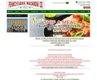 Pennmac.com(Online Italian Grocery) Screenshot