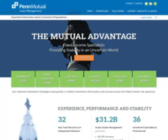 Pennmutualam.com(Penn Mutual Asset Management) Screenshot