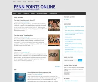 Pennpoints.net(The Student News Magazine of Penn Manor HS) Screenshot