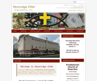 Pennridgefish.org(Pennridge FISH Organization) Screenshot