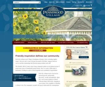 Pennswood.org(Continuing Care Retirement l Pennswood Village) Screenshot