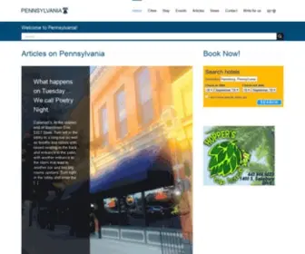 Pennsylvania.com(Pennsylvania hotels) Screenshot