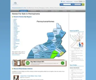 Pennsylvaniahomes.com(Pennsylvania Homes For Sale) Screenshot