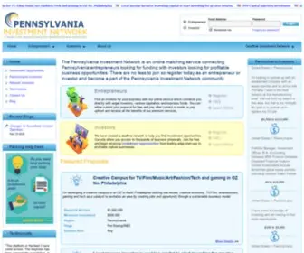 Pennsylvaniainvestmentnetwork.com(Pennsylvania Investment Network) Screenshot