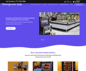 Pennsylvaniaskills.com(Pennsylvania Skill Games) Screenshot