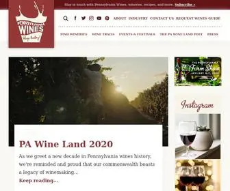 Pennsylvaniawine.com(Pennsylvania Wines) Screenshot