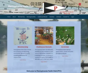 Pennsylvaniayachtclub.com(The Family Yacht Club) Screenshot