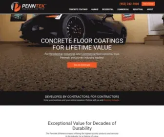 Penntekcoatings.com(Penntek Industrial Coatings) Screenshot