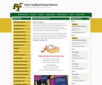 Penntrafford.org(Penn-Trafford School District) Screenshot