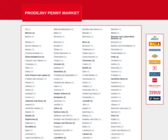 Penny-ProdejNY.cz(Prodejny Penny Market) Screenshot